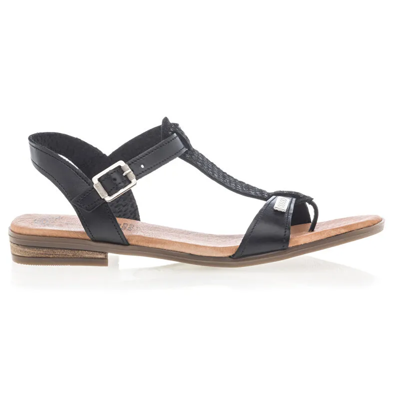 Black Women's Flip Flops / Toe Guards