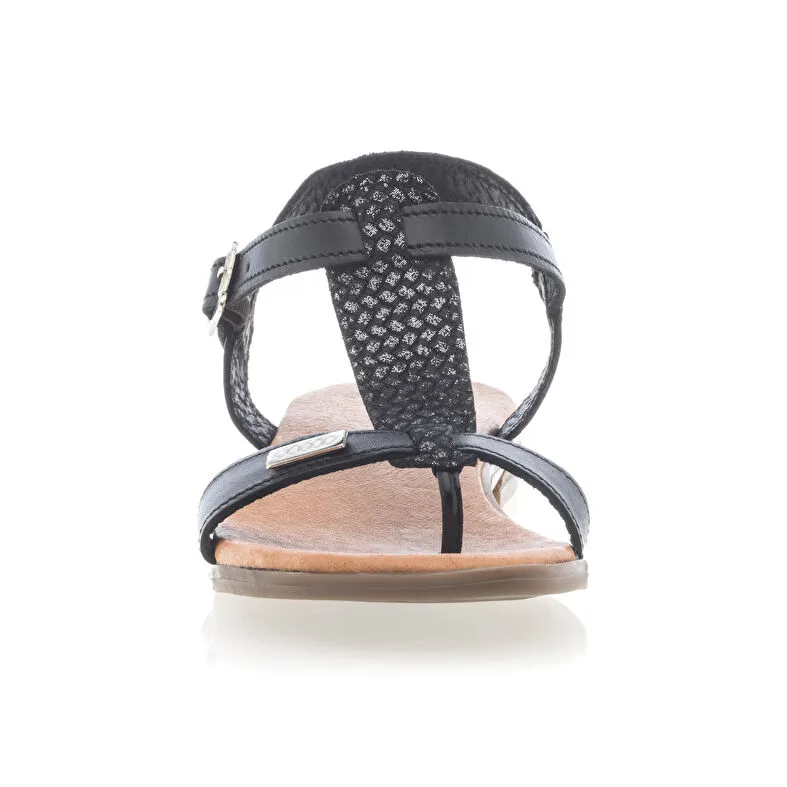 Black Women's Flip Flops / Toe Guards