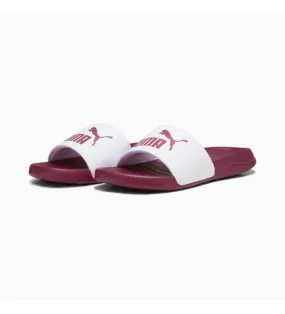 Popcat 20 Purple and White Flip Flops