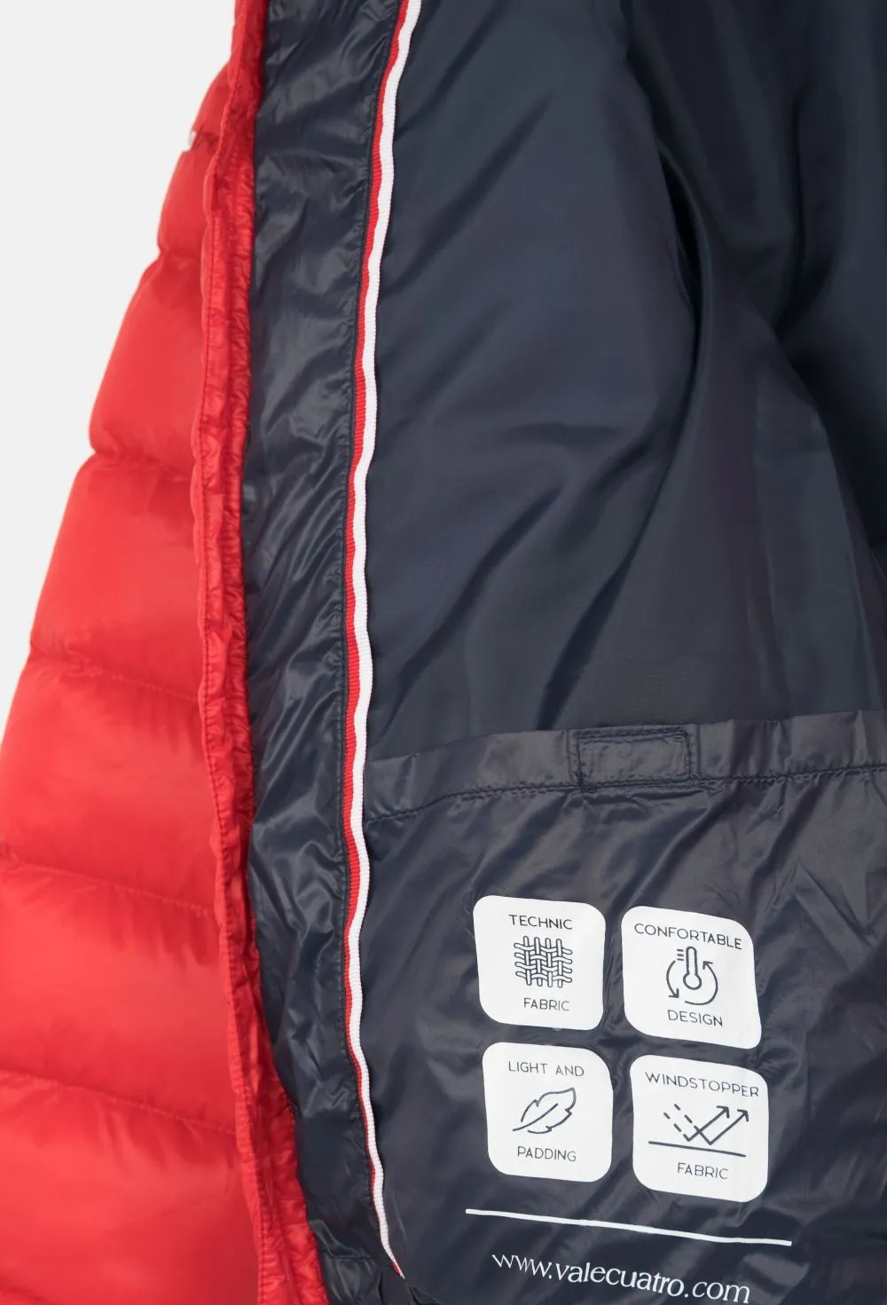 Classic Red Padded Jacket