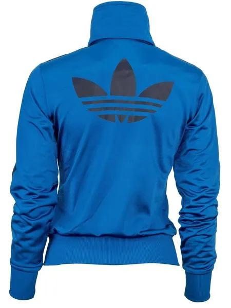 Women's Blue-Black Adidas Firebird TT Jacket