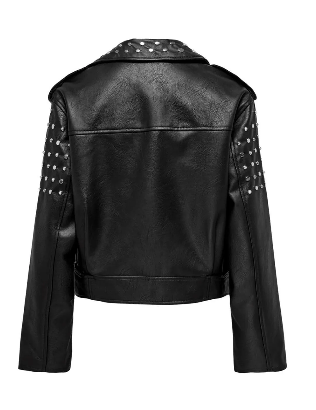 Only Destiny Black Women's Biker Jacket-NF