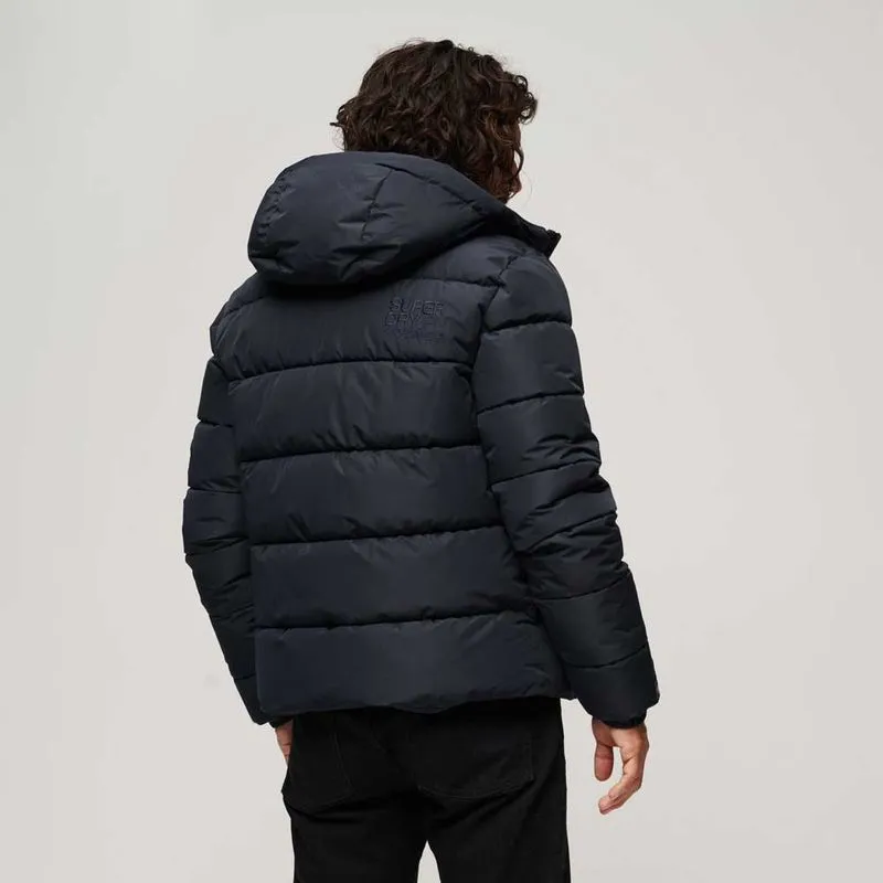 Men's Hooded Padded Sports Puffer Jacket Superdry