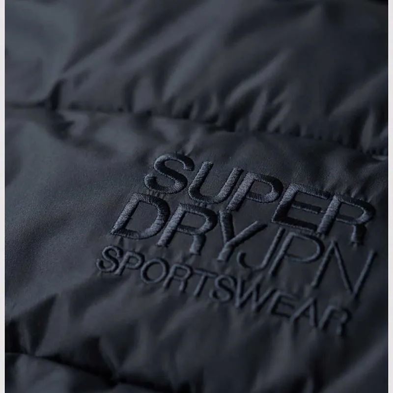 Men's Hooded Padded Sports Puffer Jacket Superdry