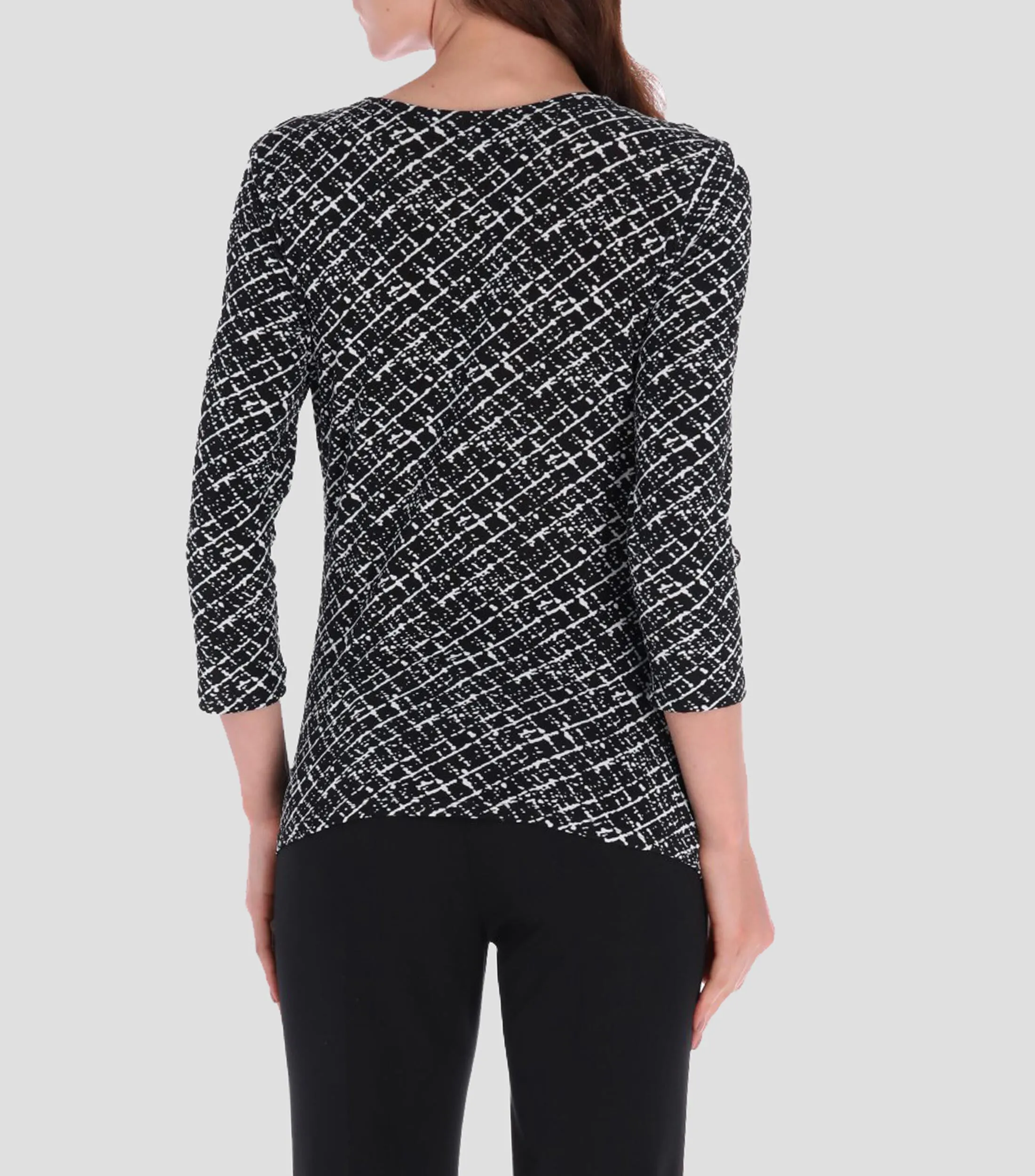 Charme Blusa con estampado 3,4 Normal Mujer