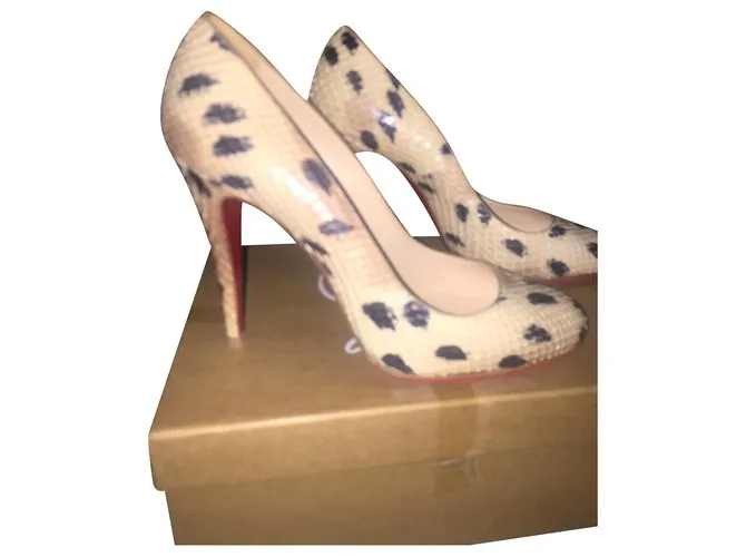 Christian Louboutin ronroneo Beige 