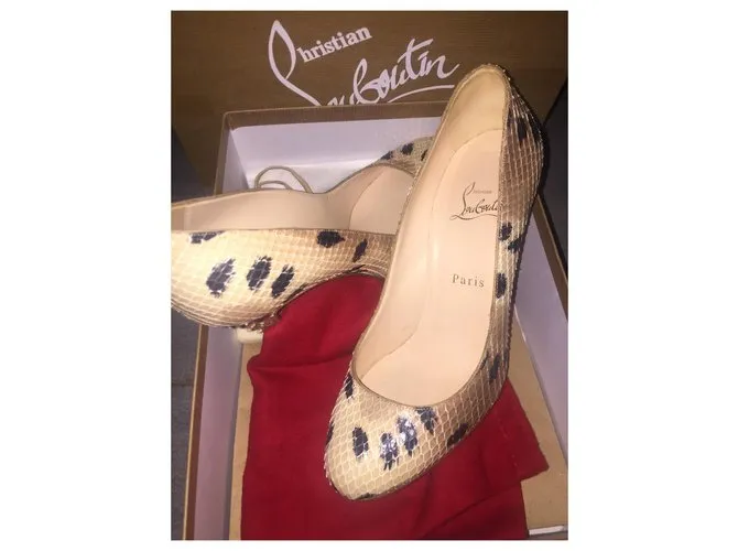 Christian Louboutin ronroneo Beige 