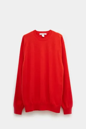 COMME DES GARCONS SHIRT ORANGE SWEATER