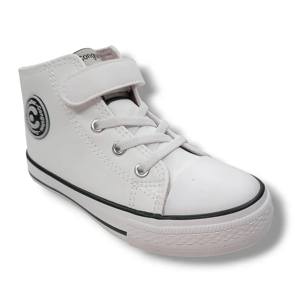 Conguitos Botas Niño COSH283007-WHIT BLANCO CORDONETS