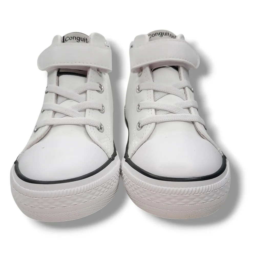 Conguitos Botas Niño COSH283007-WHIT BLANCO CORDONETS