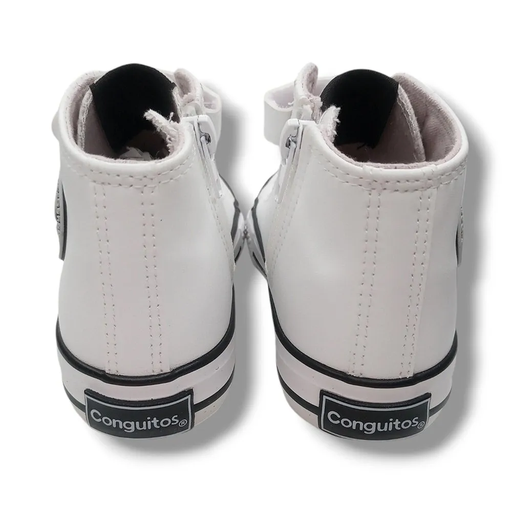 Conguitos Botas Niño COSH283007-WHIT BLANCO CORDONETS