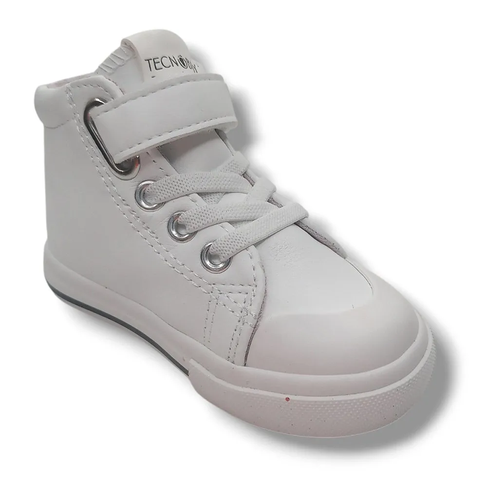 Conguitos Botas TECNOBABY BAREFOOT Niña OSSH500001-WHIT BLANCO CORDONETS