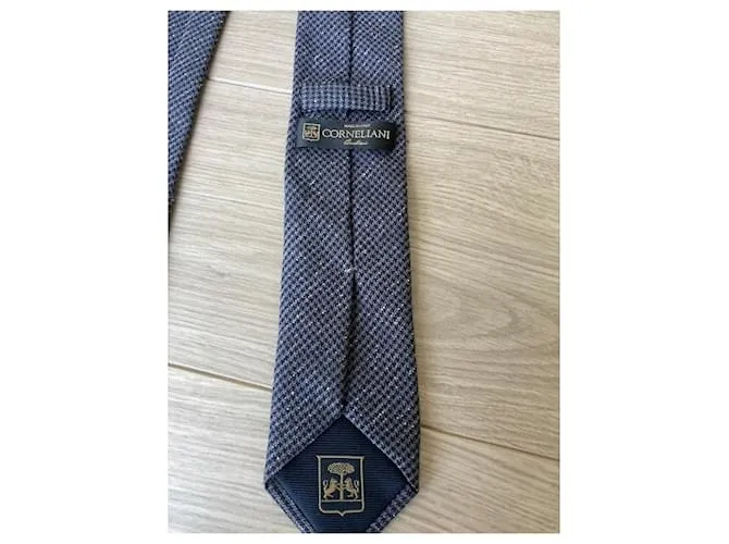 Corneliani Corbatas Azul 