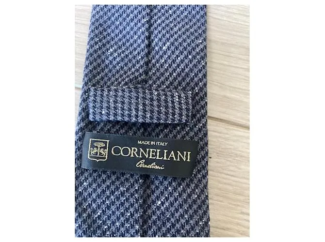 Corneliani Corbatas Azul 