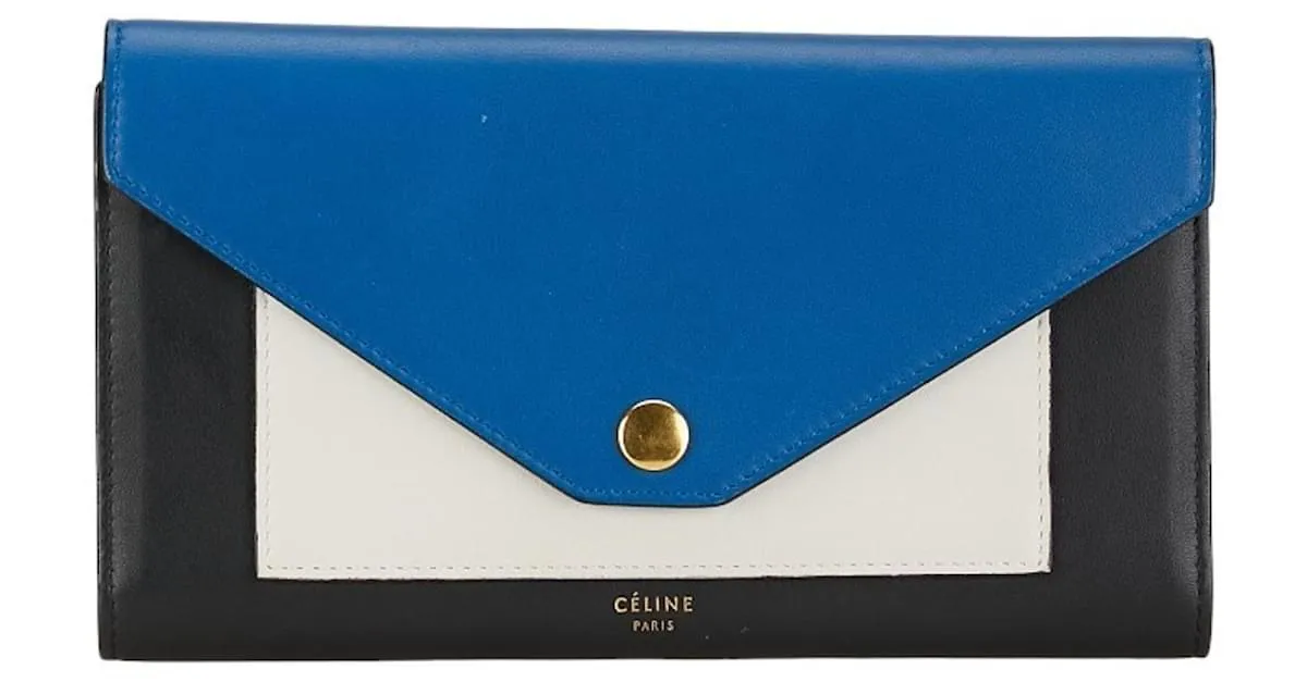 Céline Tri-Fold Negro 