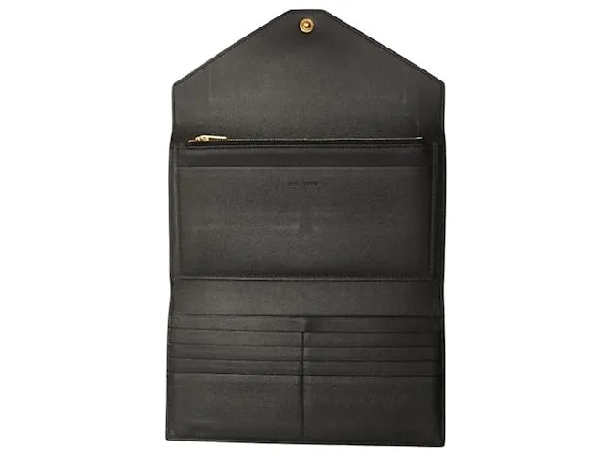 Céline Tri-Fold Negro 