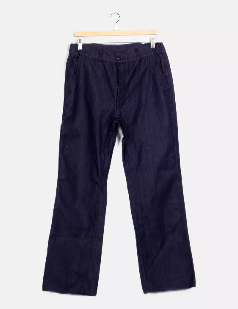 Dark Color NoName Jeans Wide-Legged Pants