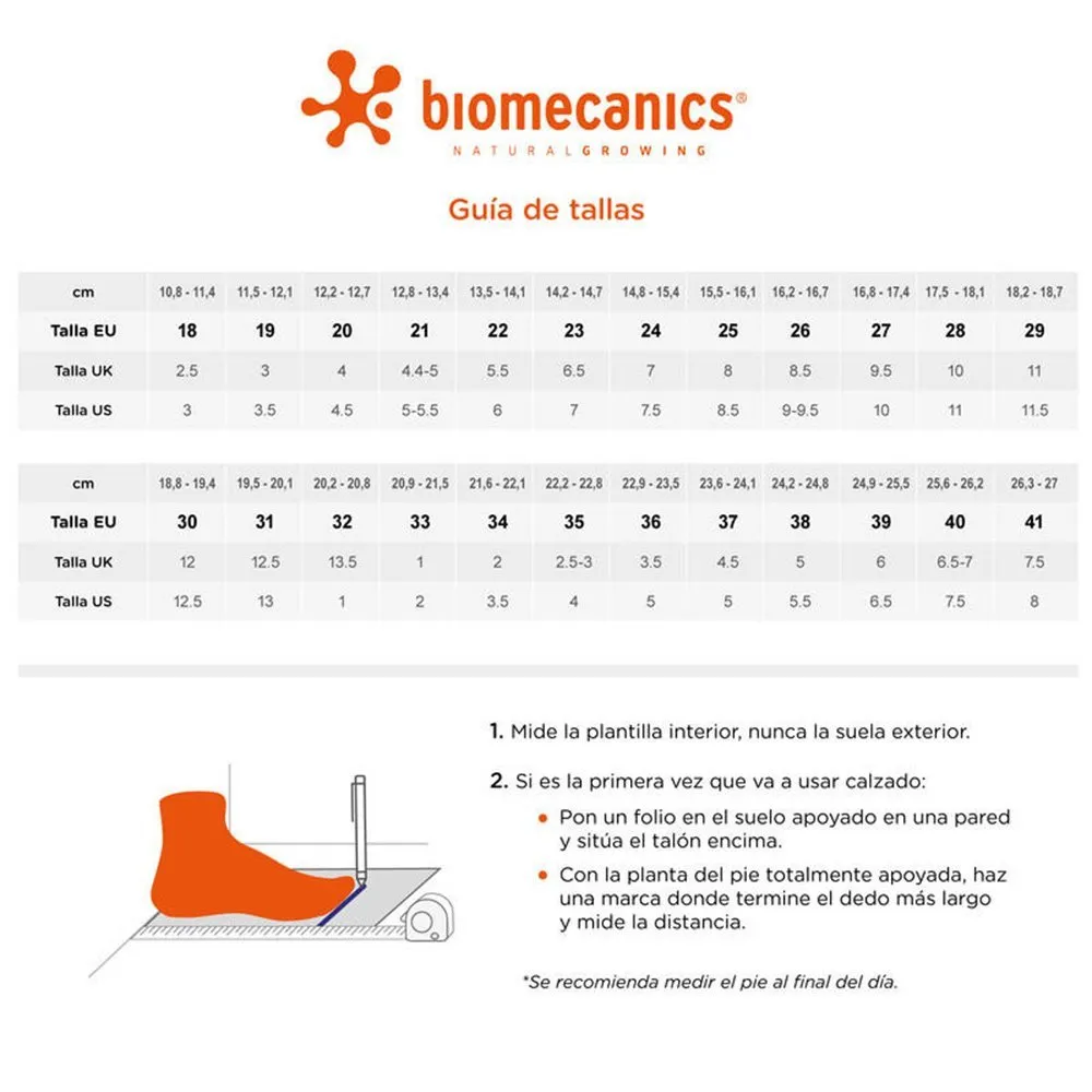 Deportiva Biomecanics 151157 BLANCO CORDONETS