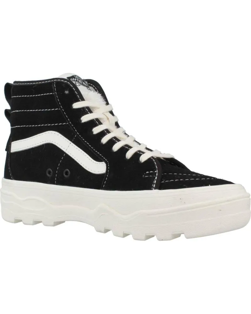 Deportivas VANS OFF THE WALL  de Mujer y Niña y Niño BOTINES MUJER VANS MODELO UA SENTRY SK8-HI COLOR NEGRO  BLACK