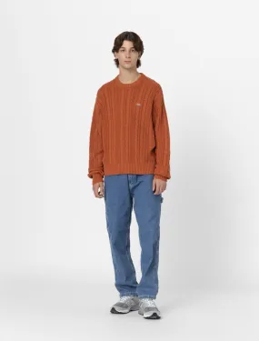 Mullinville Sweater in Bombay Brown by Dickies