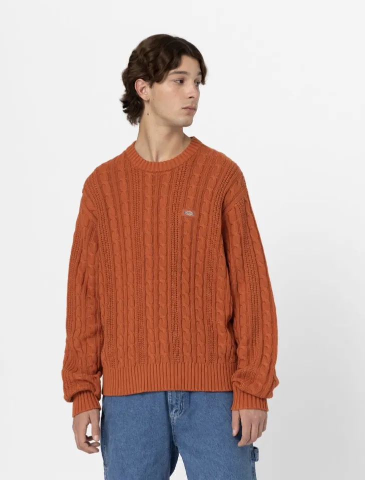 Mullinville Sweater in Bombay Brown by Dickies