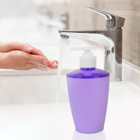 Dispensador de Jabón Líquido color Morado 300 ml.