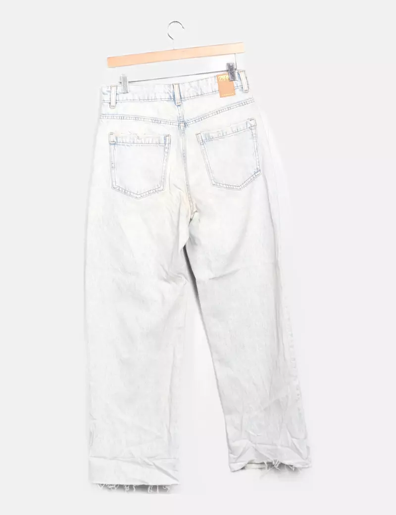 Distressed Blue Zara Jeans