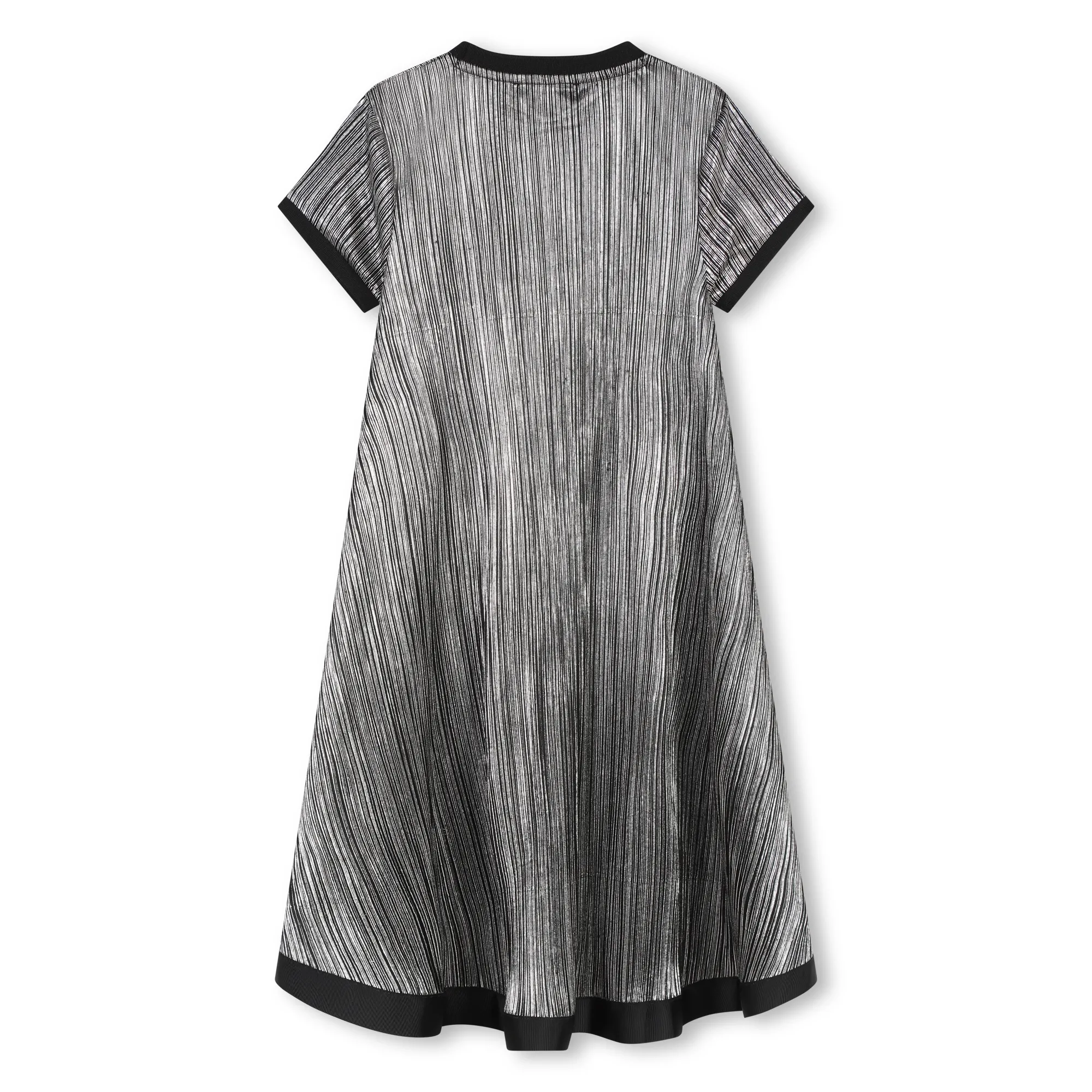 DKNY Vestido plisado de manga corta