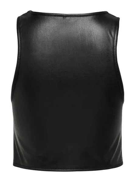 Dorit Black Women's Crop Top