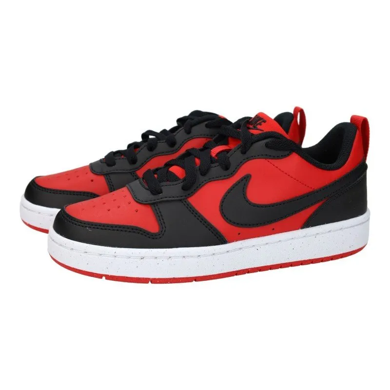 DV5456 600 Tenis Court Borough color NEGRO-ROJO