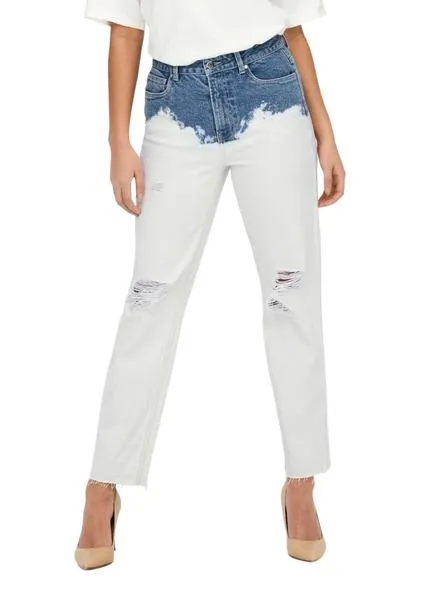 Emily Life Women's White Only Jeans