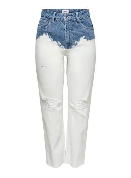 Emily Life Women's White Only Jeans