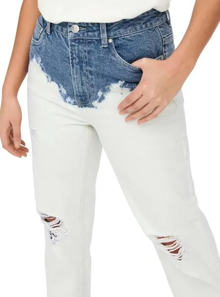 Emily Life Women's White Only Jeans