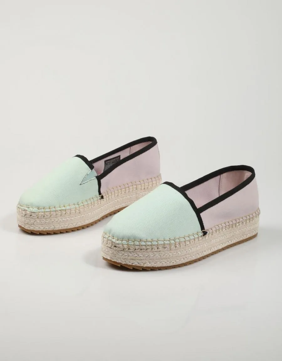 Tommy Hilfiger Flatform Espadrille in Multicolor