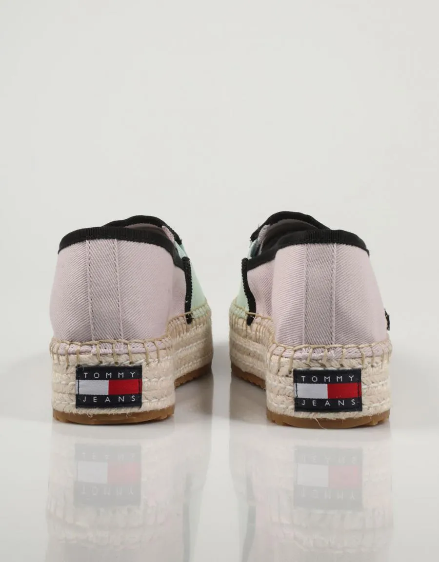 Tommy Hilfiger Flatform Espadrille in Multicolor