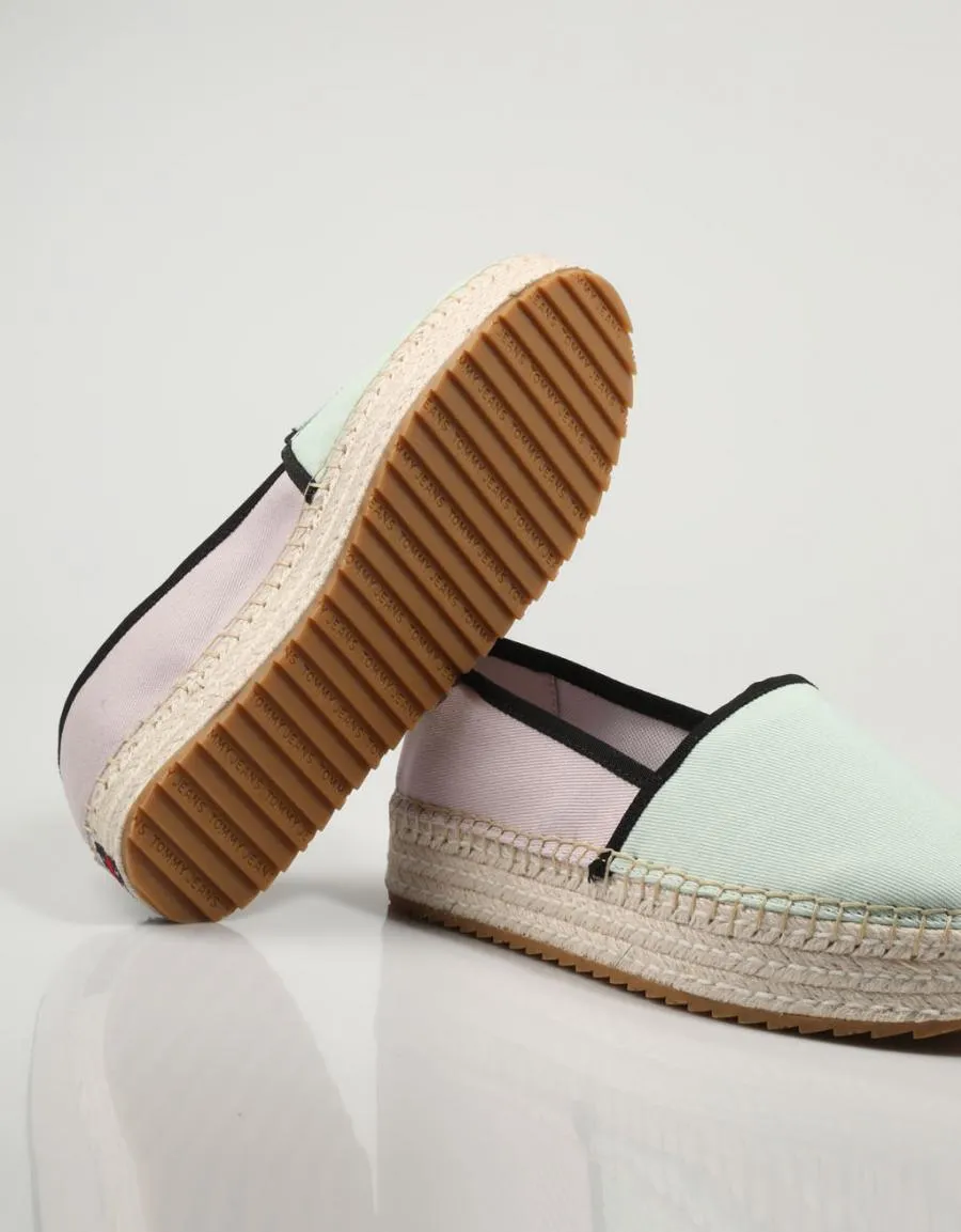 Tommy Hilfiger Flatform Espadrille in Multicolor