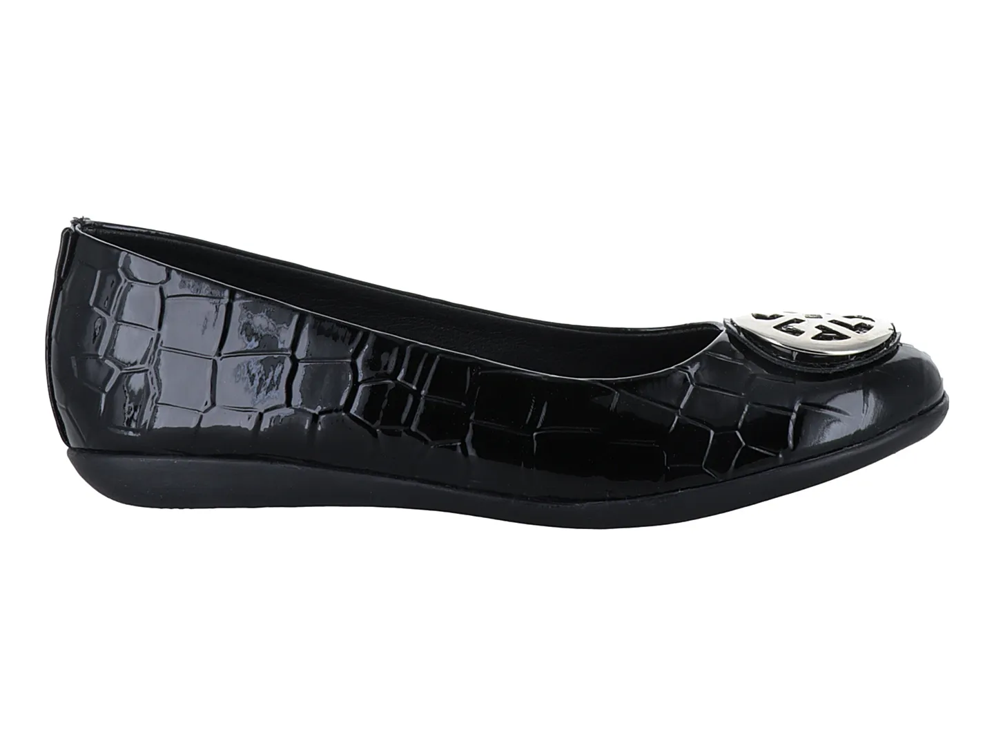 Flats Clinton 78 Negro Para Mujer