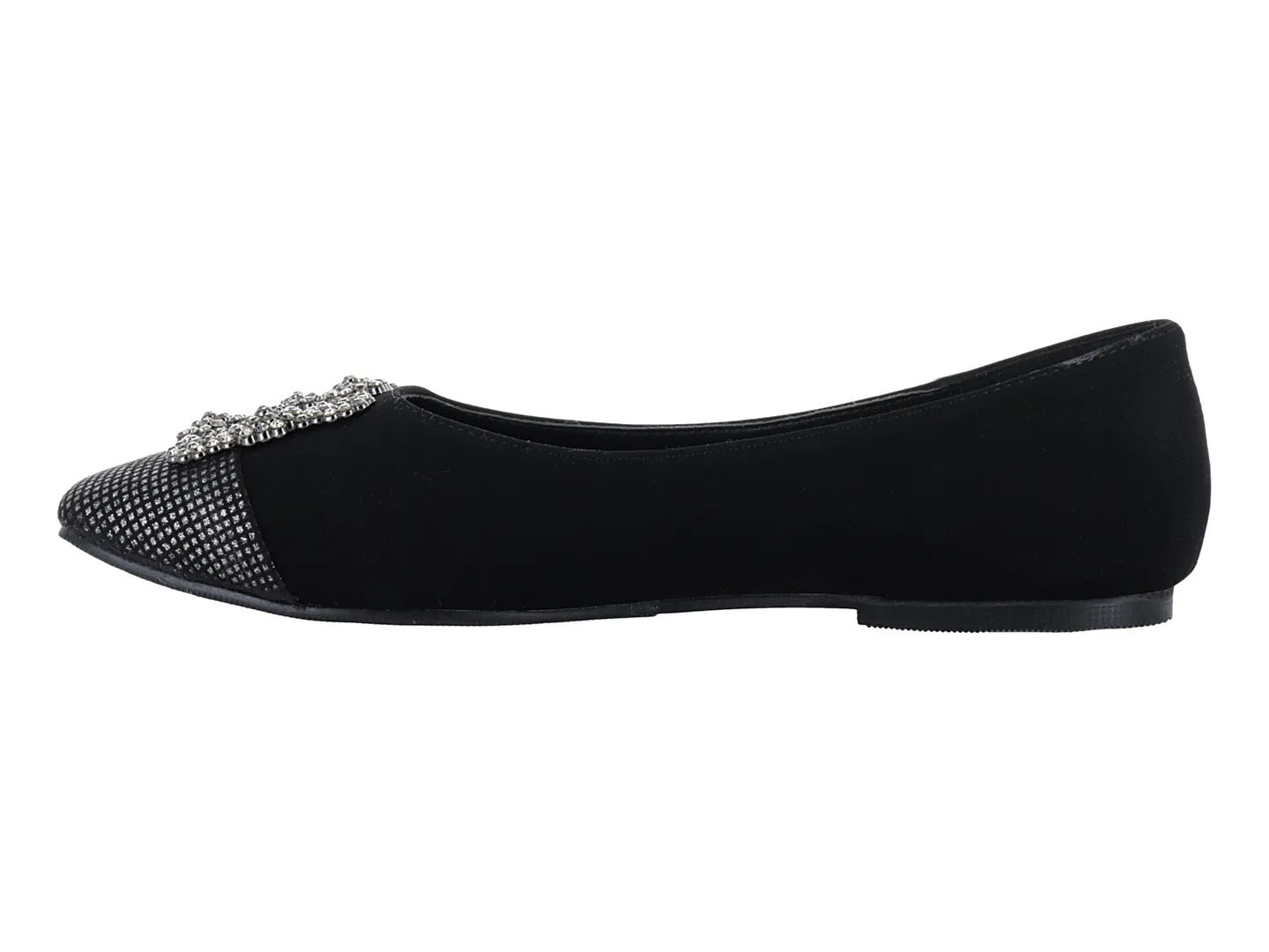 Flats Donova 200103 Negro Para Mujer