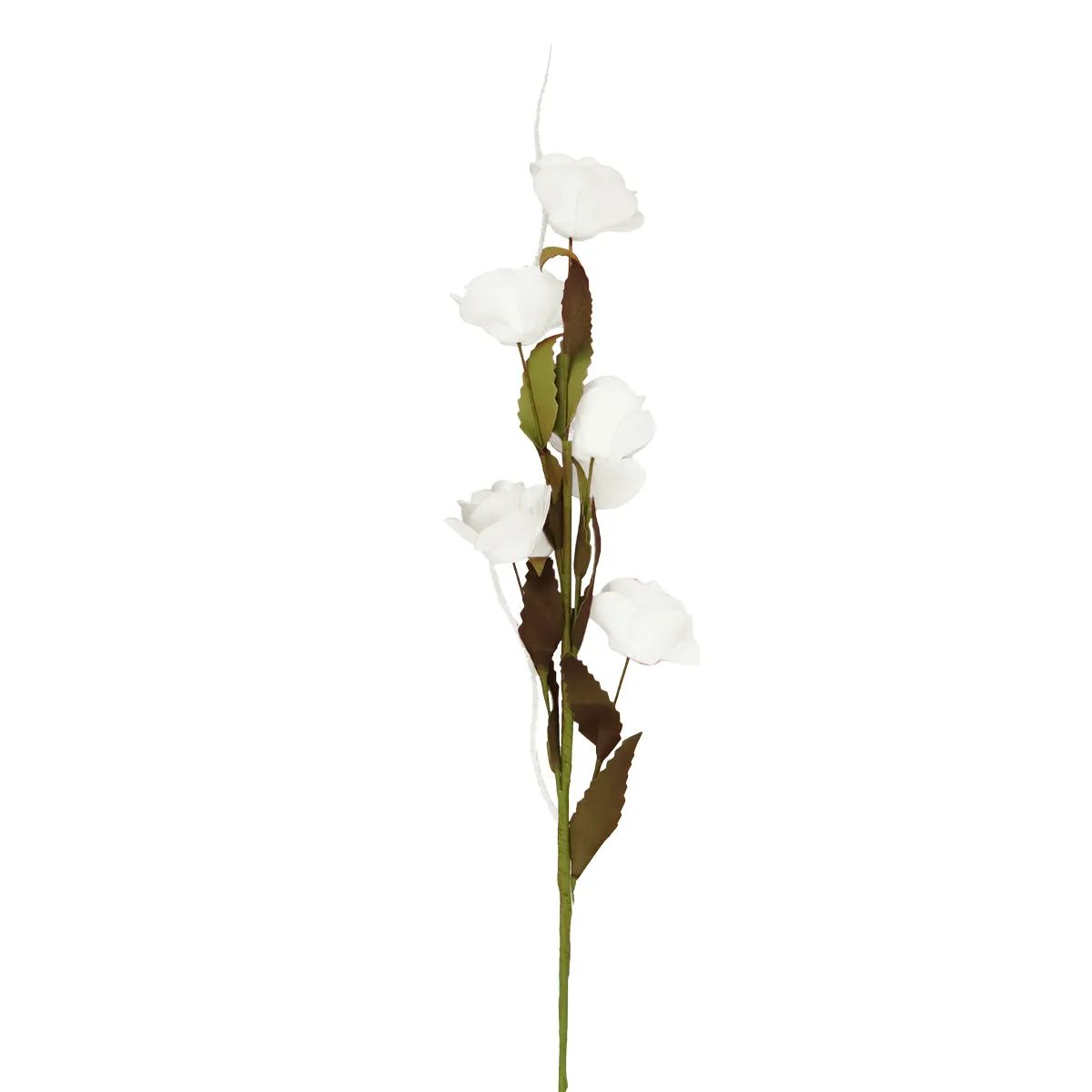 Flor Artificial color Blanco, 66cm