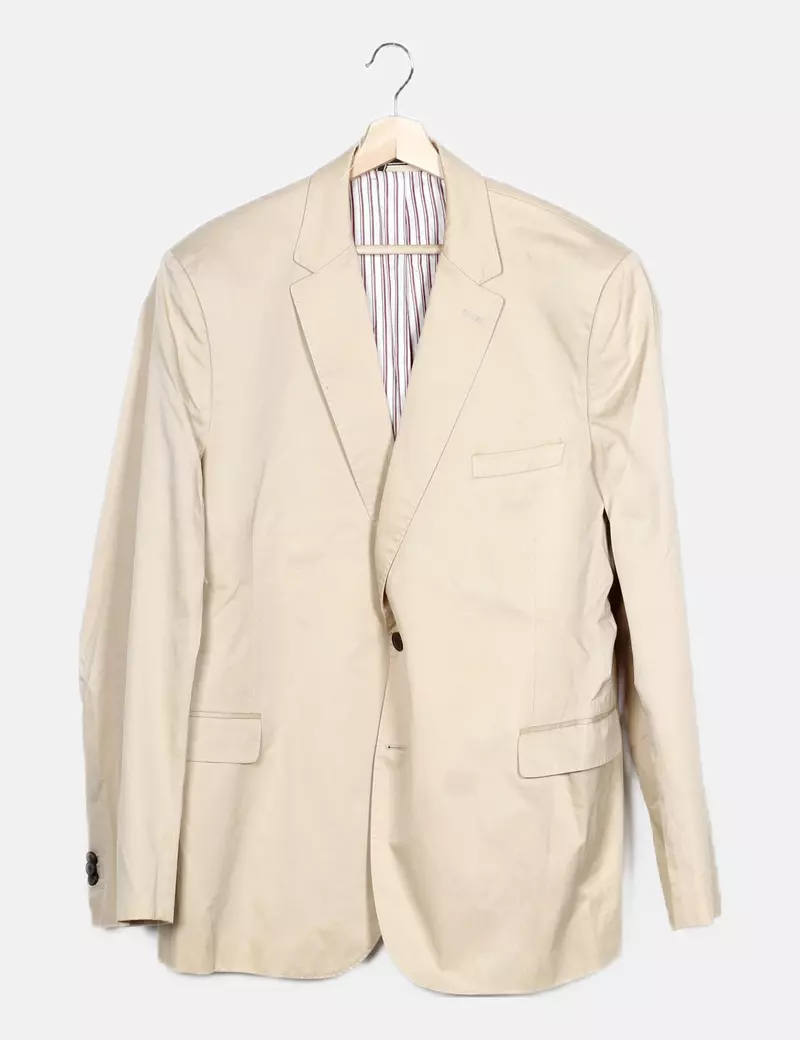 beige casual Americana by GANT