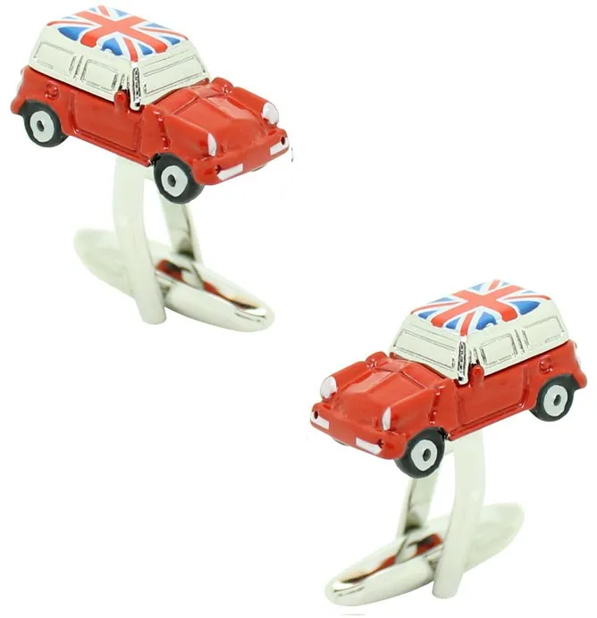 Gemelos de camisa Mini Cooper Rojo Bandera UK