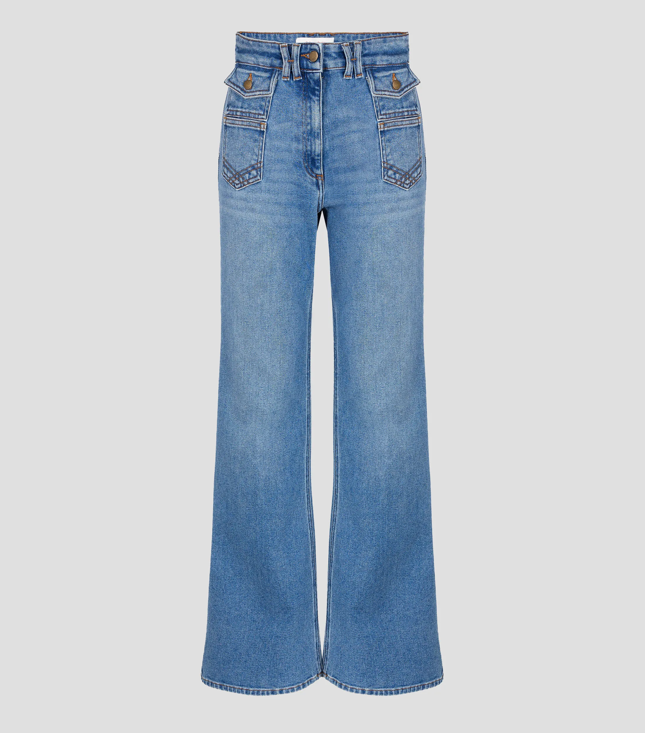 Gerard Darel Jeans Flared Mujer