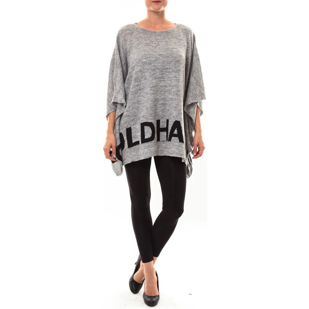 Gray Poncho DH3122