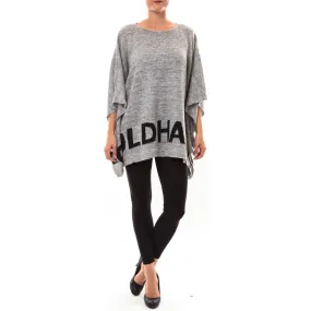 Gray Poncho DH3122