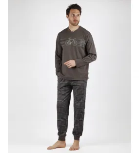 Gray Velour Pajamas