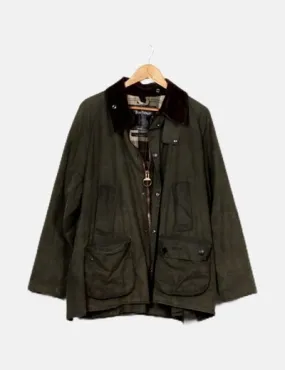 Green Barbour Long Parka