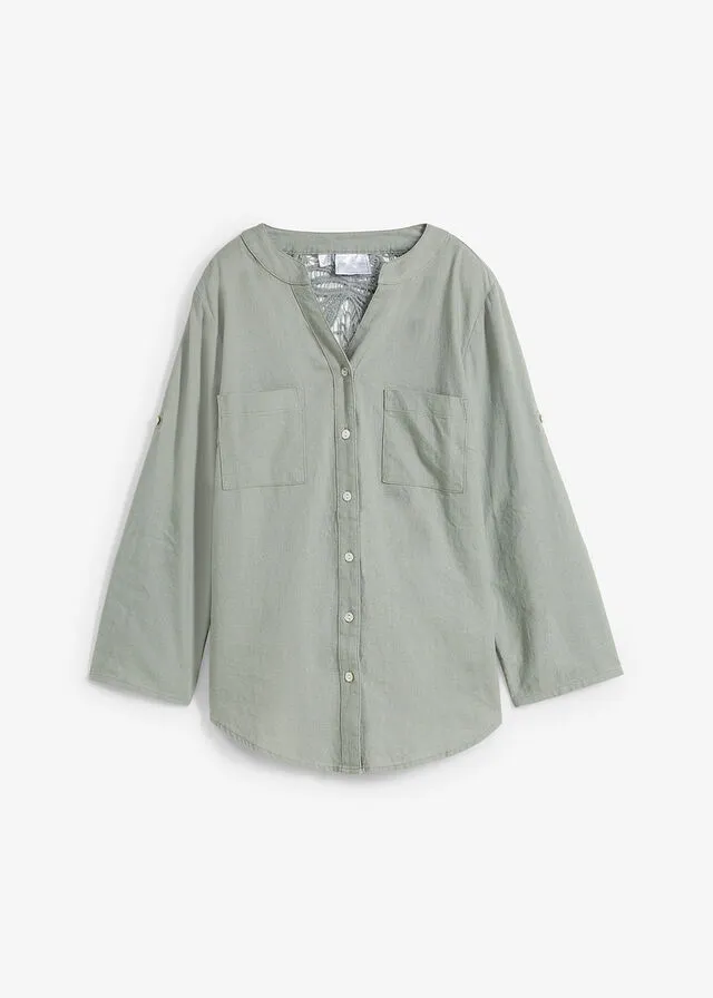 Green Seaweed Blouse