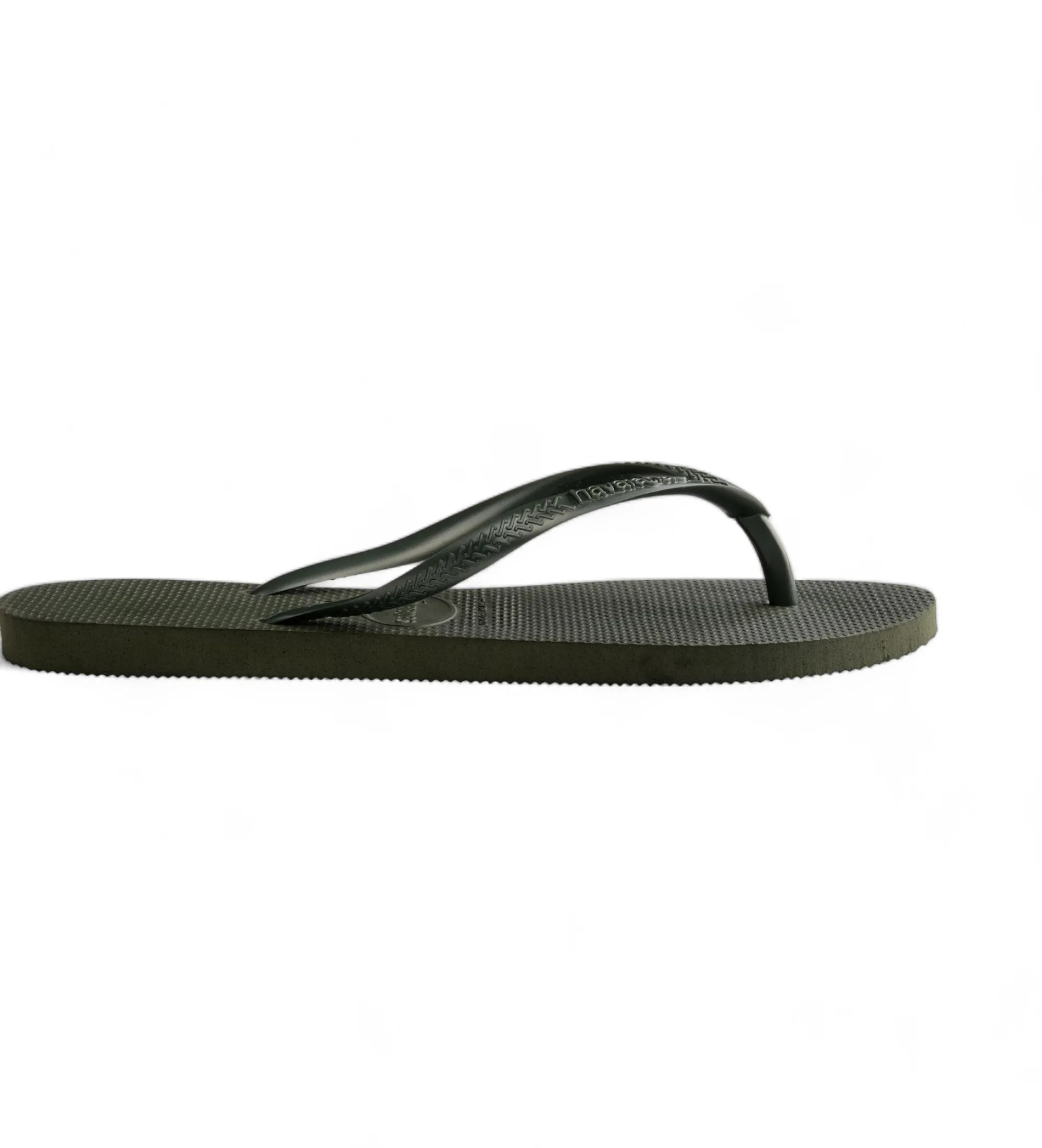 Green Slim Flip Flops.