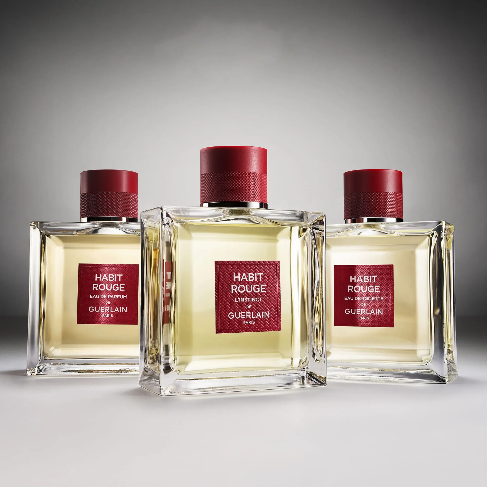 Guerlain Habit Rouge - Set Eau de Toilette, Shower Gel