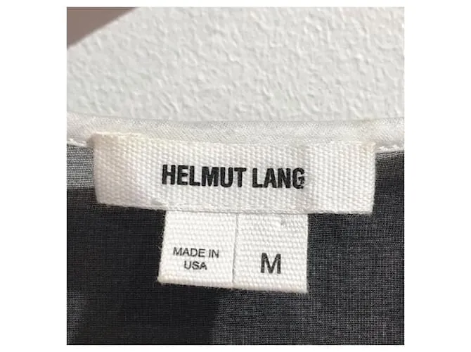 HELMUT LANG Tops T.International M Sintético Blanco 